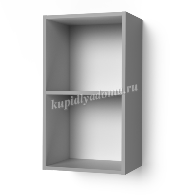 Шкаф верхний со стеклом 4ВС кухня Бомбей (Сандал серый)