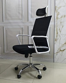 Кресло офисное HL-801-T (Белый/Черный)